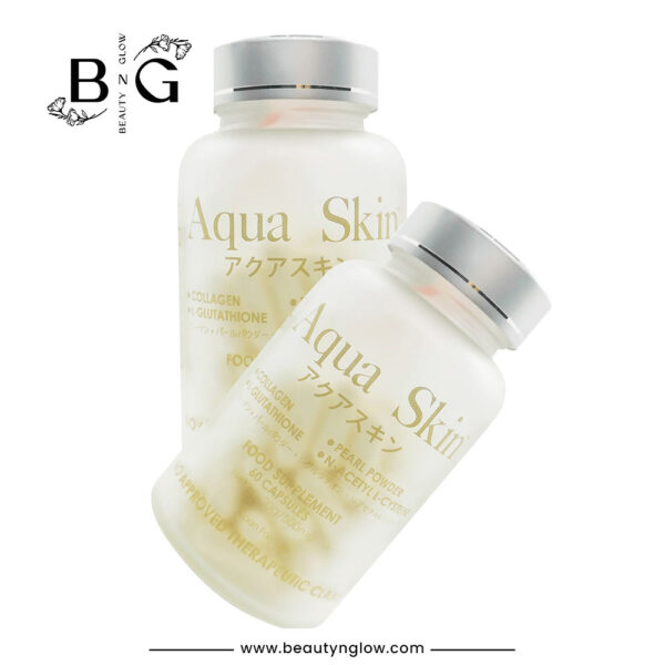 Aqua Skin Glutathione and Collagen Whitening Pills
