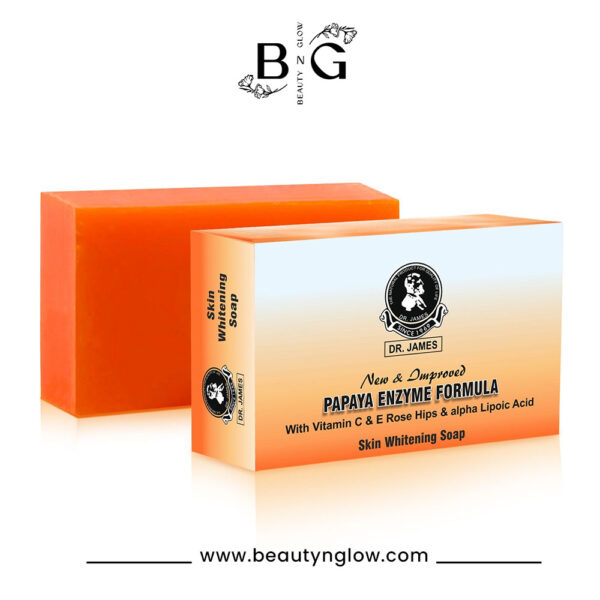 Dr James Papaya Enzyme Skin Whitening Soap
