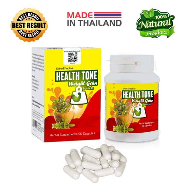 Extra Effective Health Tone Weight Gain Capsules 1000mg